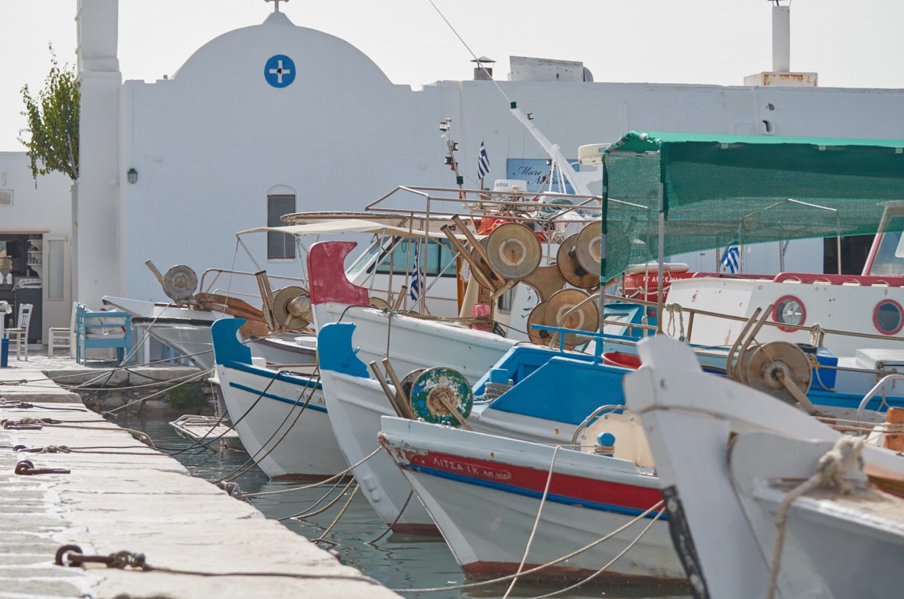 Fishing boats, Naoussa