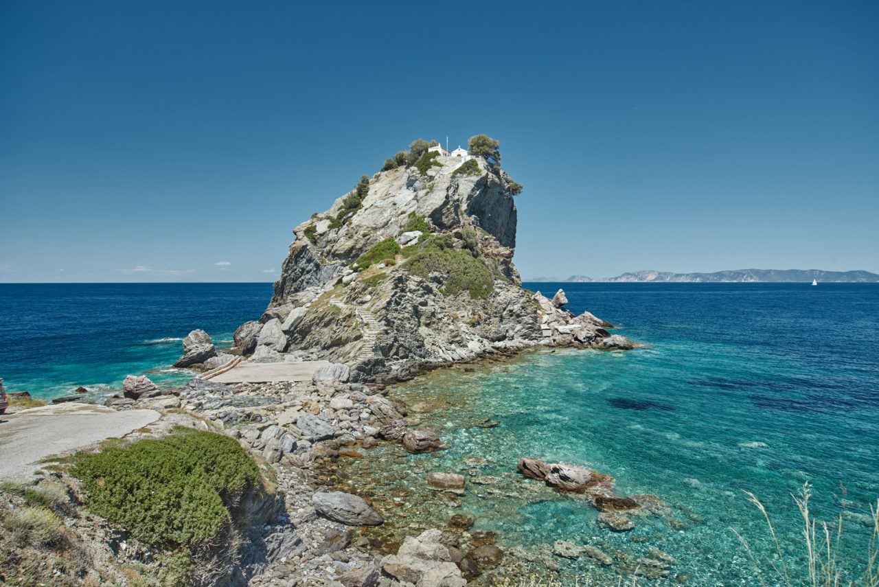 Mamma Mia Cliff, Skopelos